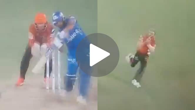 [Watch] Rohit Sharma Gets 'Dropped' By Abdul Samad In Historic SRH-MI Clash Of IPL 2024